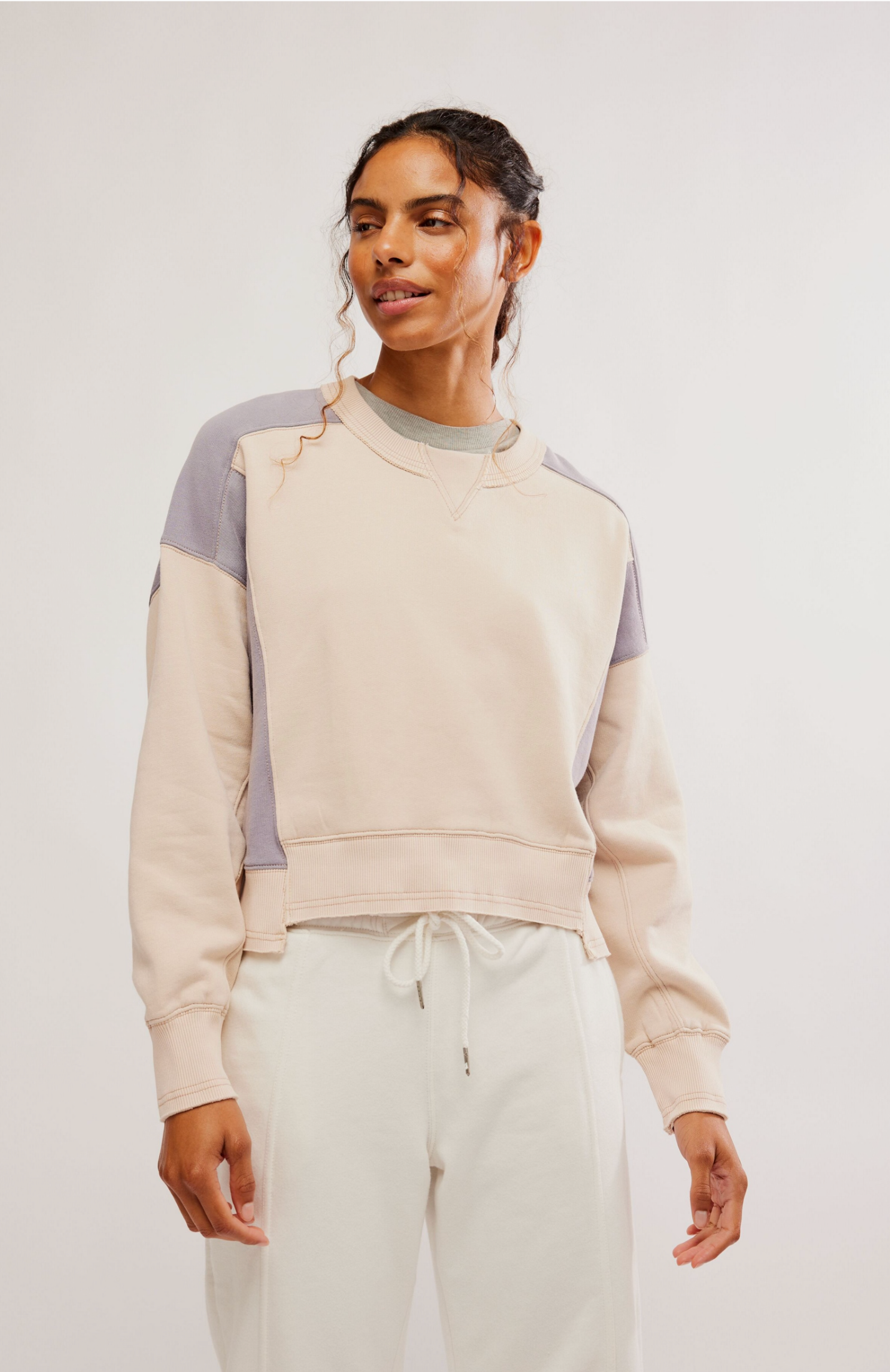 Free People Colorblock Intercept Pullover – Libby Story