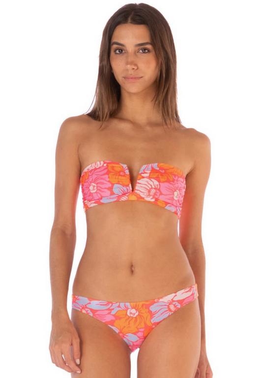Maaji Flower Scape Flicker Bikini Top