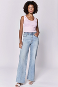 Dear John Fiona High Rise Cut Off Hem Jeans