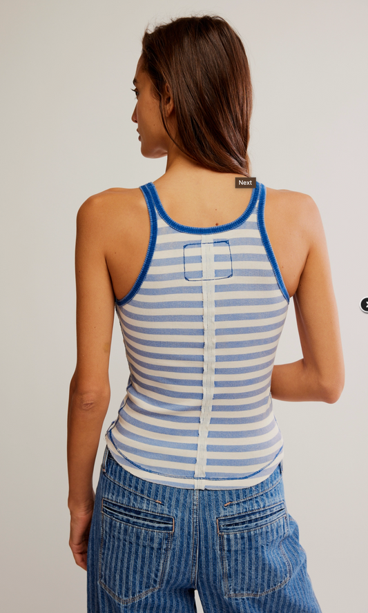 Free People Only One Ringer Graphic Tank