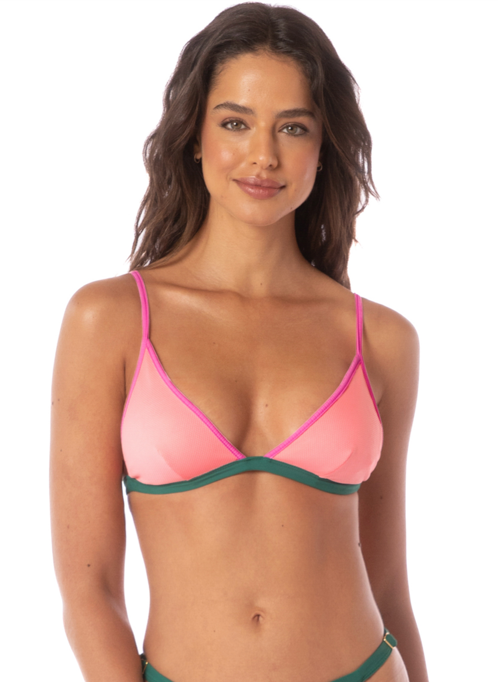 Maaji Fixed Triangle Color block Genuine Top