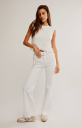 Free People Sabine Slim A Line Jean