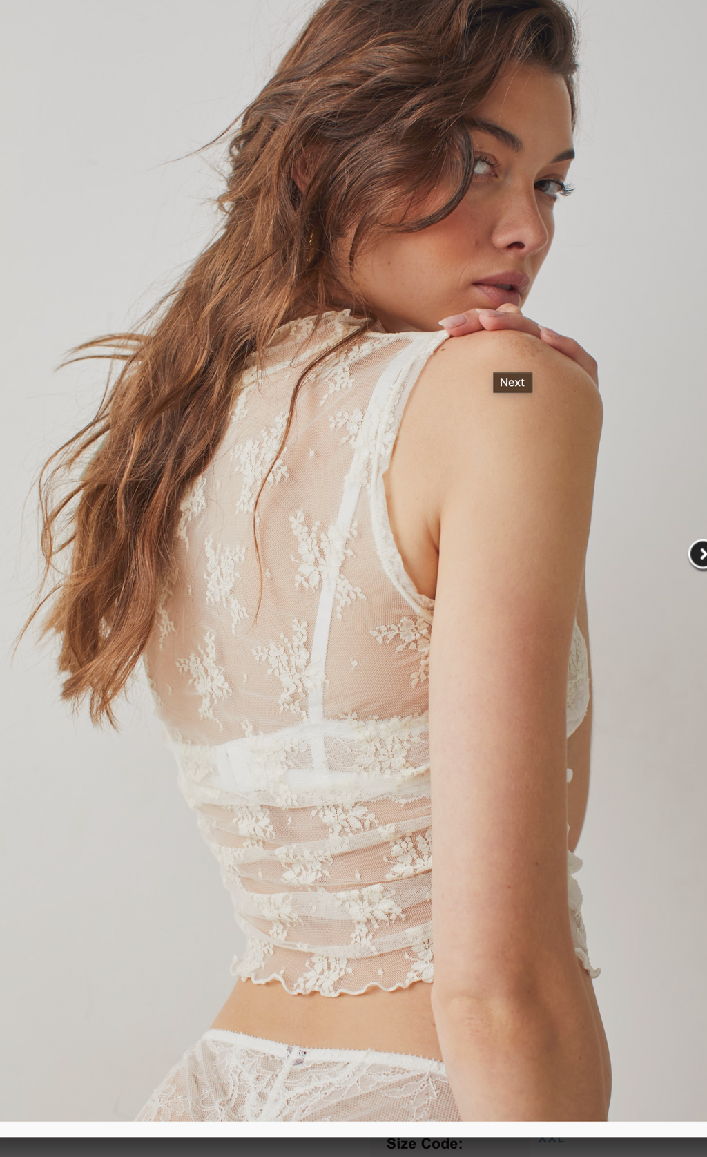 Free People Solid Nice Try Muscle Tank