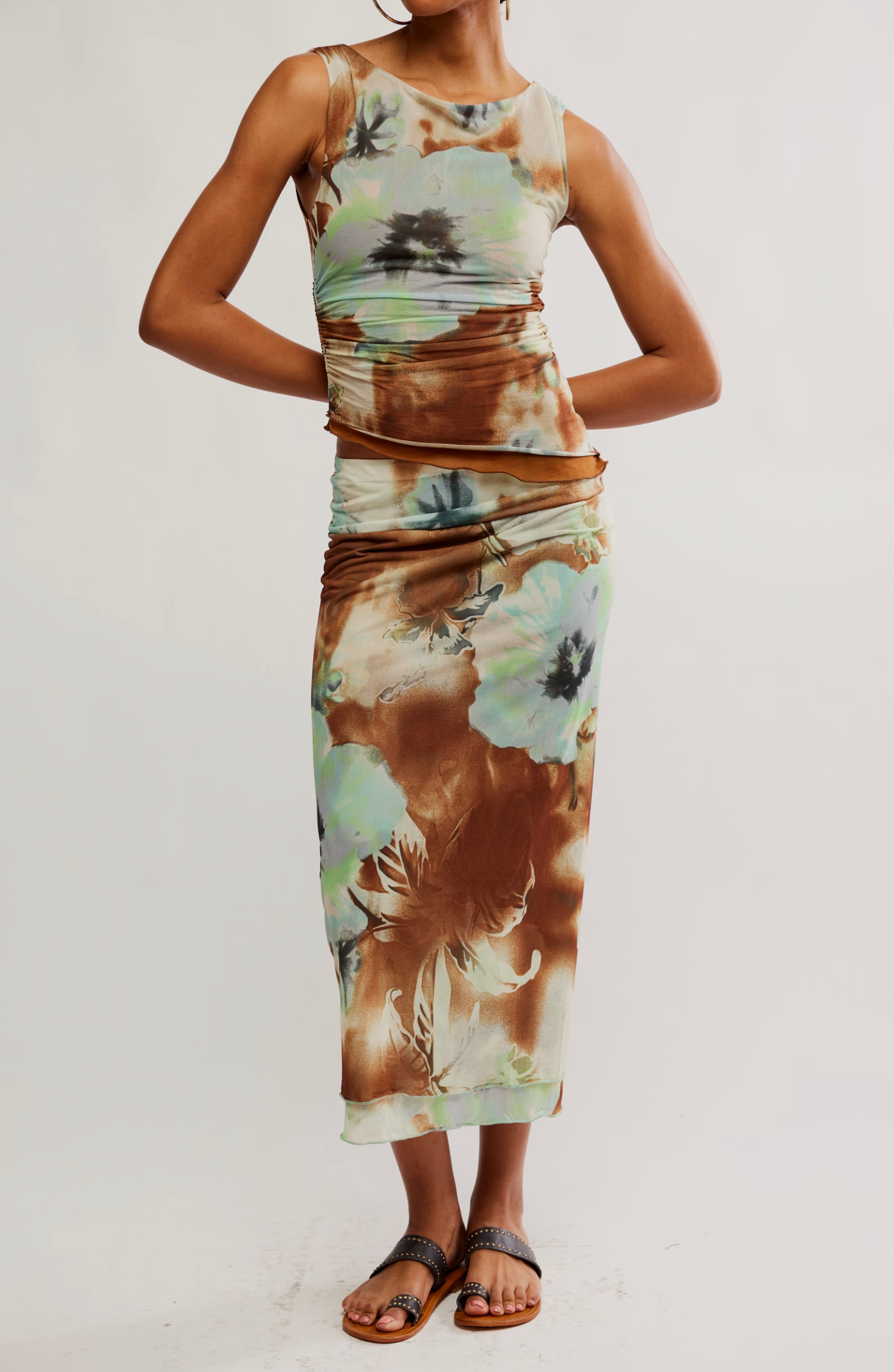 knee length dresses for ladies Free People Bluebell Maxi Dress – Josie's Boutique main image 1