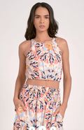 Elan Elastic Halter Top