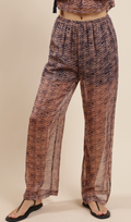 Sage The Label CANYON ECHOES WIDE LEG SHEER PANT