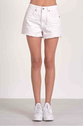 Fray Bottom Jean Shorts