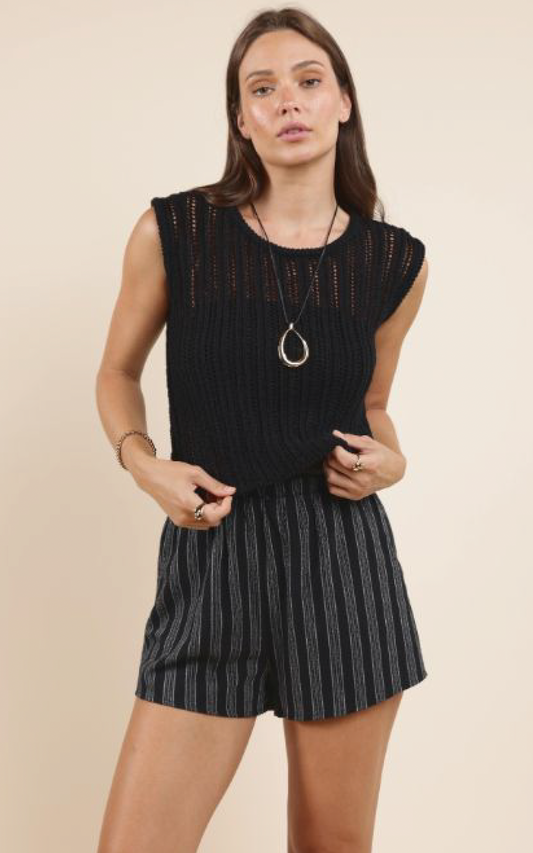 Sage The Label Seize The Day Sweater Tank Top