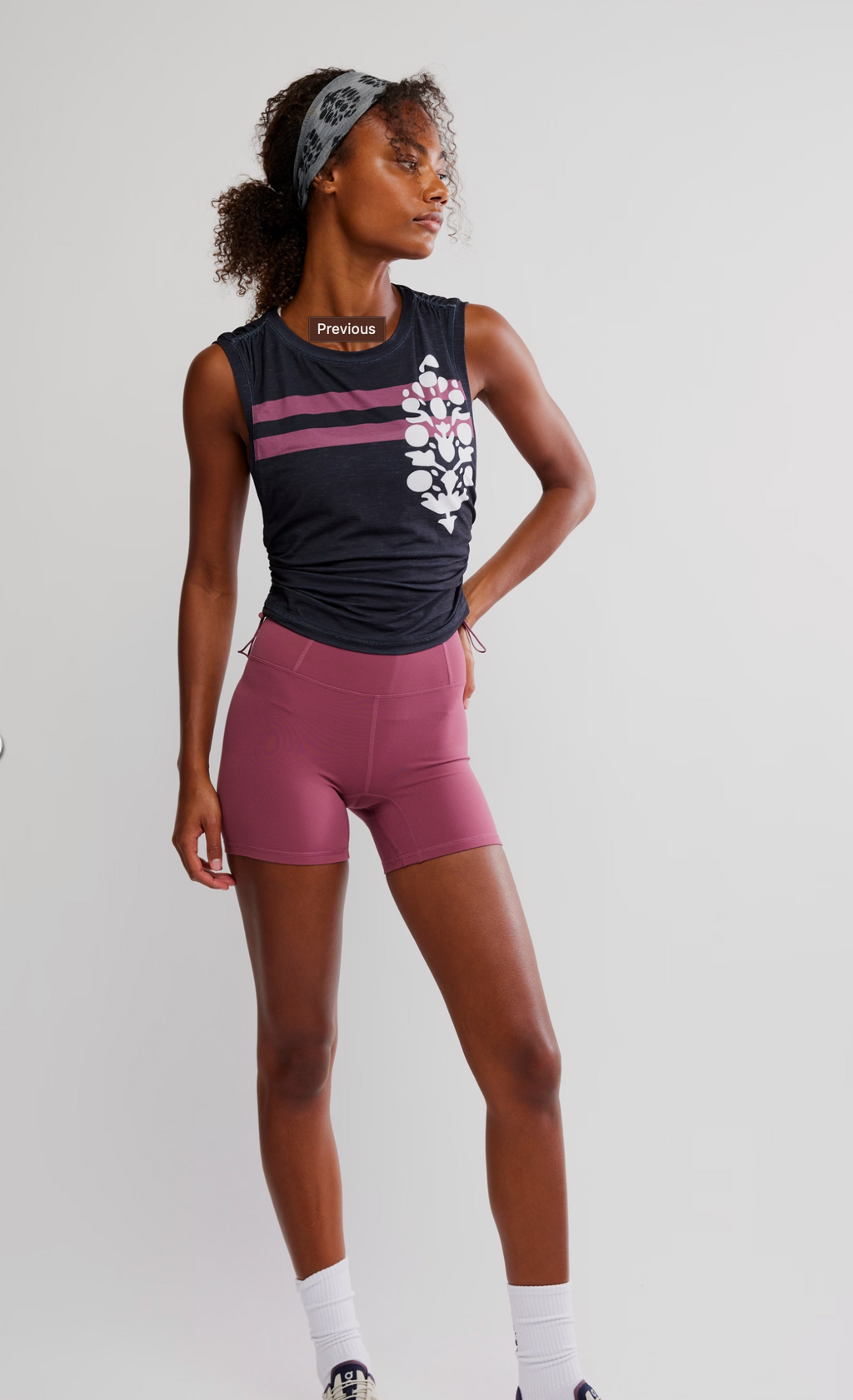 Free People  Mode Logo Muscle Tank