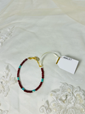 Faceted Glass Beaded bracelet