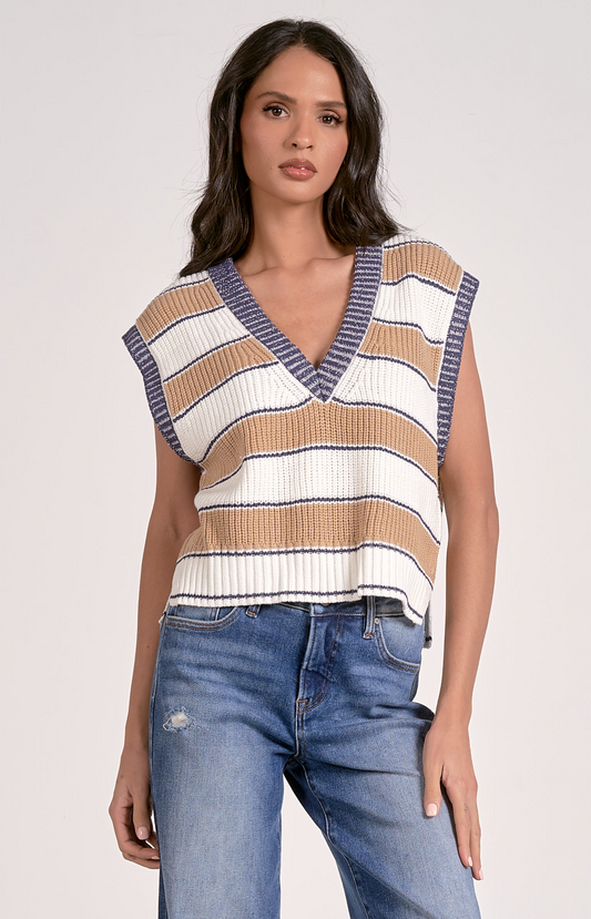 Elan Sweater Vest Deep V