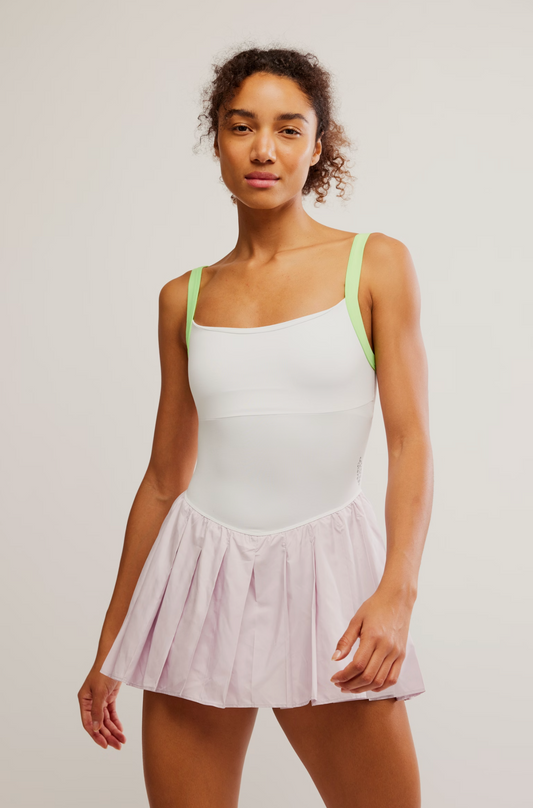 Swing Of Things Colorblock Skortsie