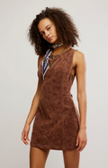 Free People Atlas Suede Mini Dress