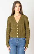 Dex CABLE KNIT CARDIGAN