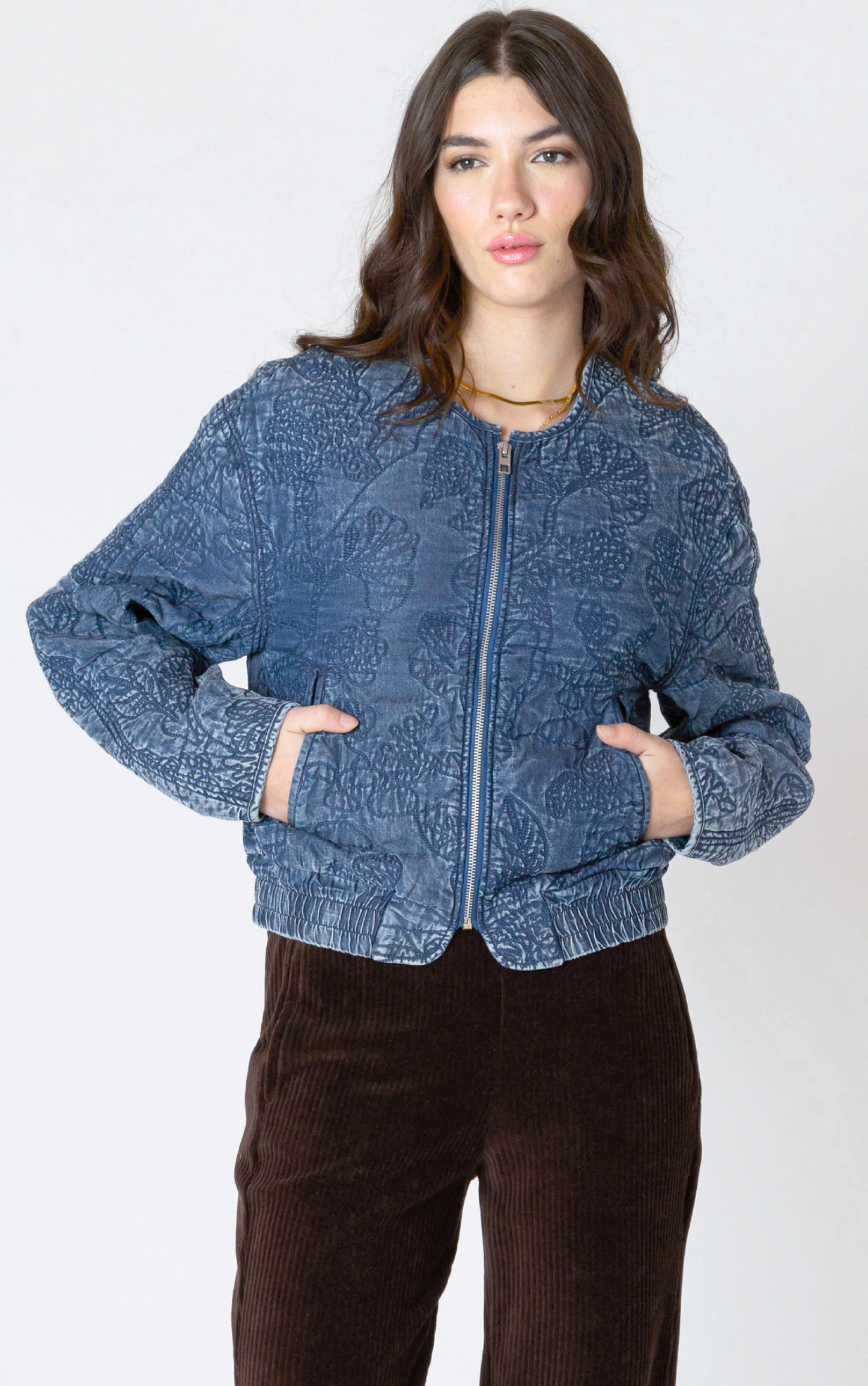 Dex Quilted Bomber Jacket