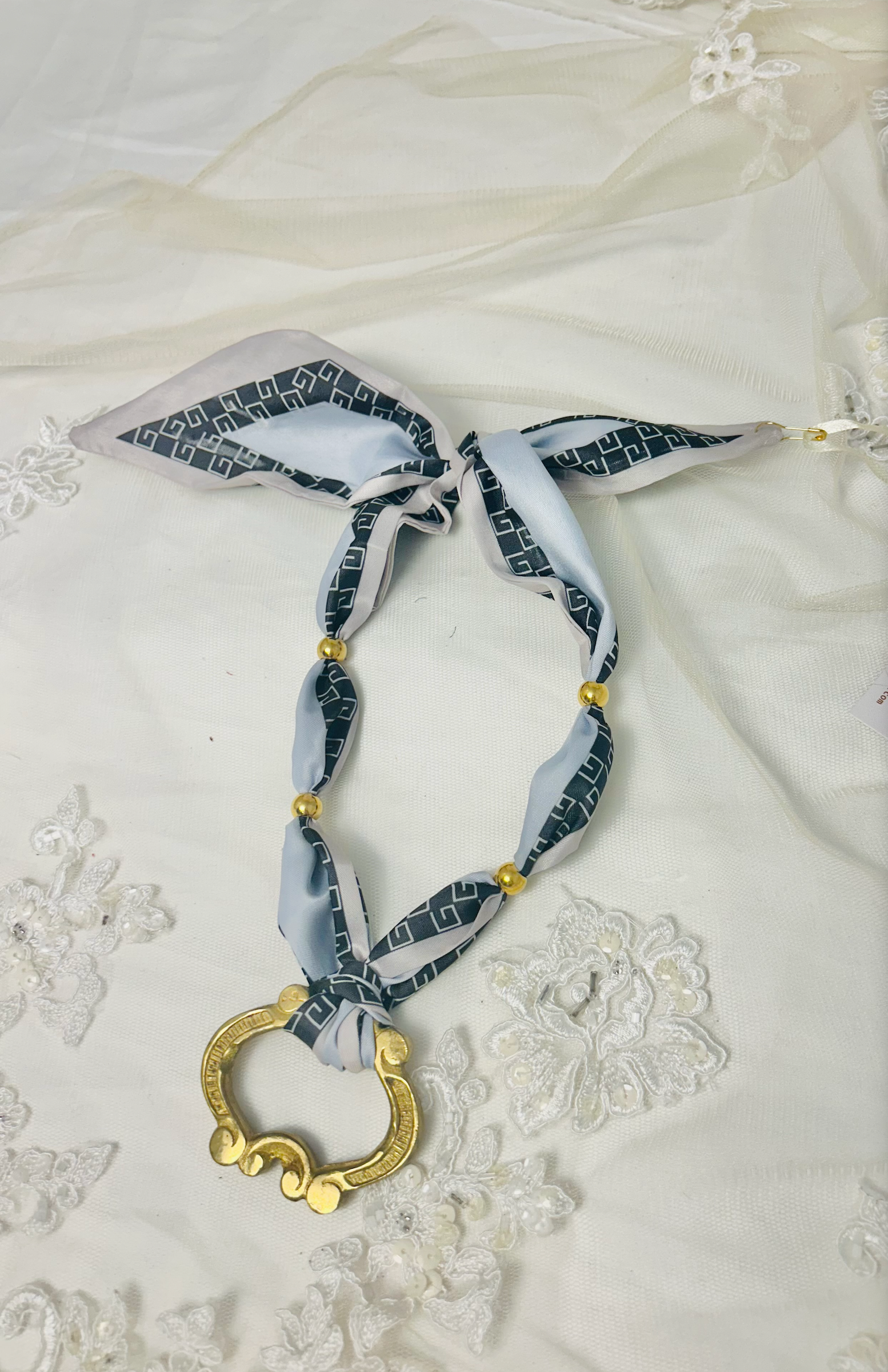 OOAK Vintage Chandelier Link Necklace