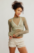 Free People Minding My Business Top