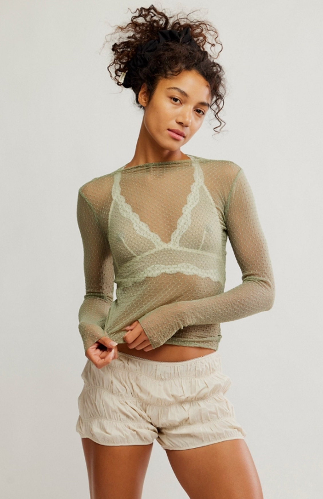 Free People Minding My Business Top