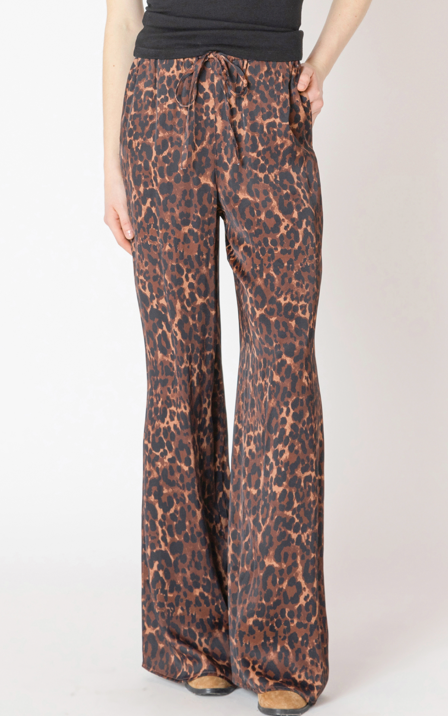 PRINTED FLOWY PANT