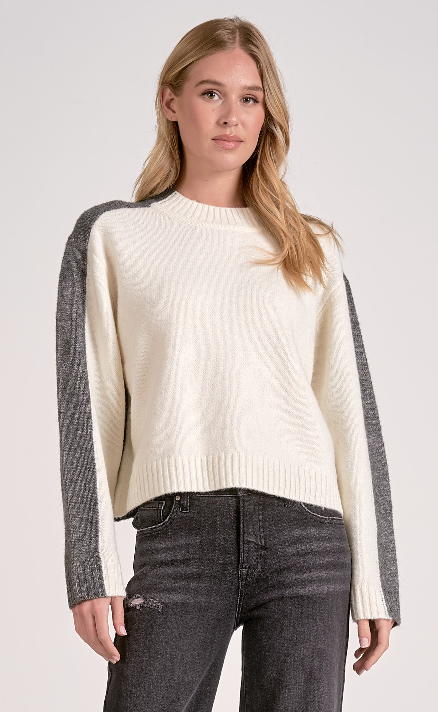 Elan Sweater Crewneck ColorBlock