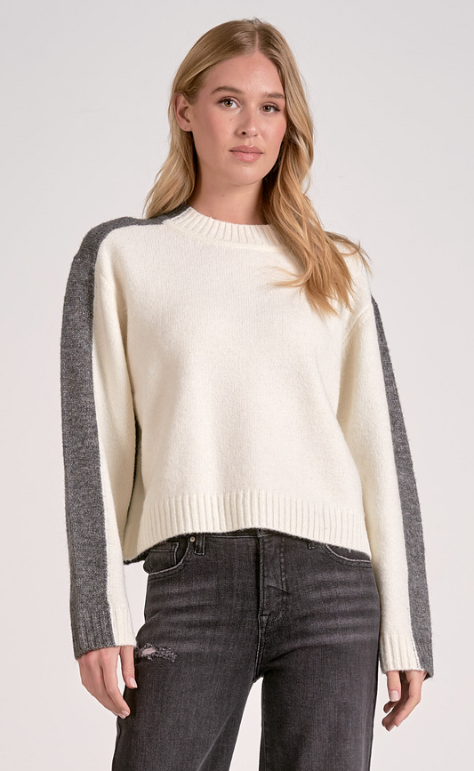 Elan Sweater Crewneck ColorBlock