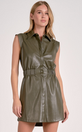 Elan Sleevless Elastic Waist Dress