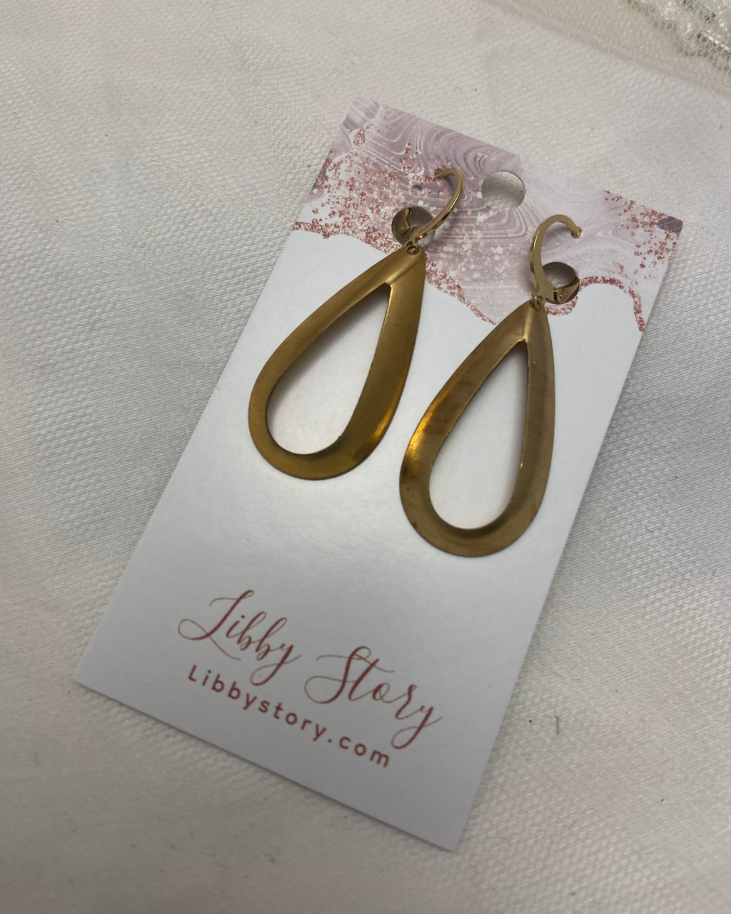 OOAK Open Loop Earrings