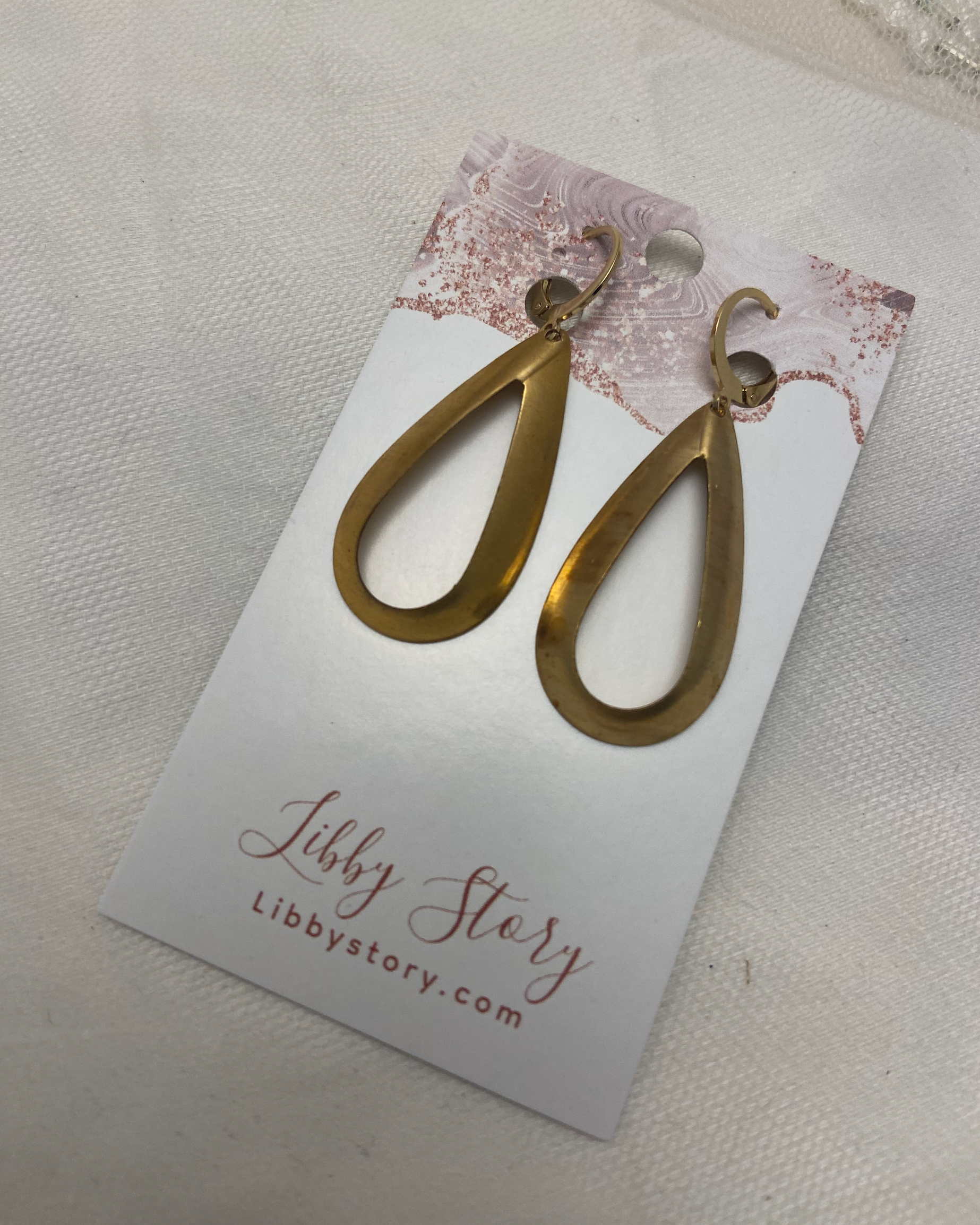 OOAK Open Loop Earrings