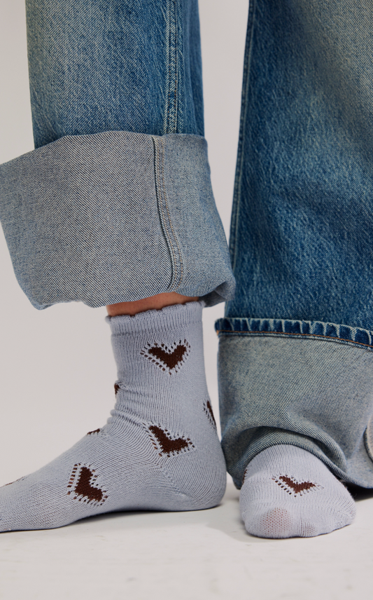 Free People Cubids Bow Socks
