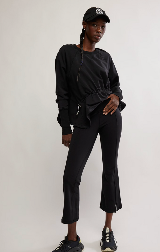 FREE PEOPLE Tryouts Cropped Flare