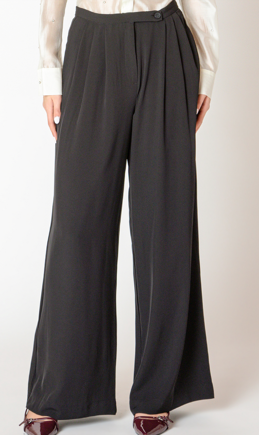 Dex Wide Leg Flowy Woven Pant