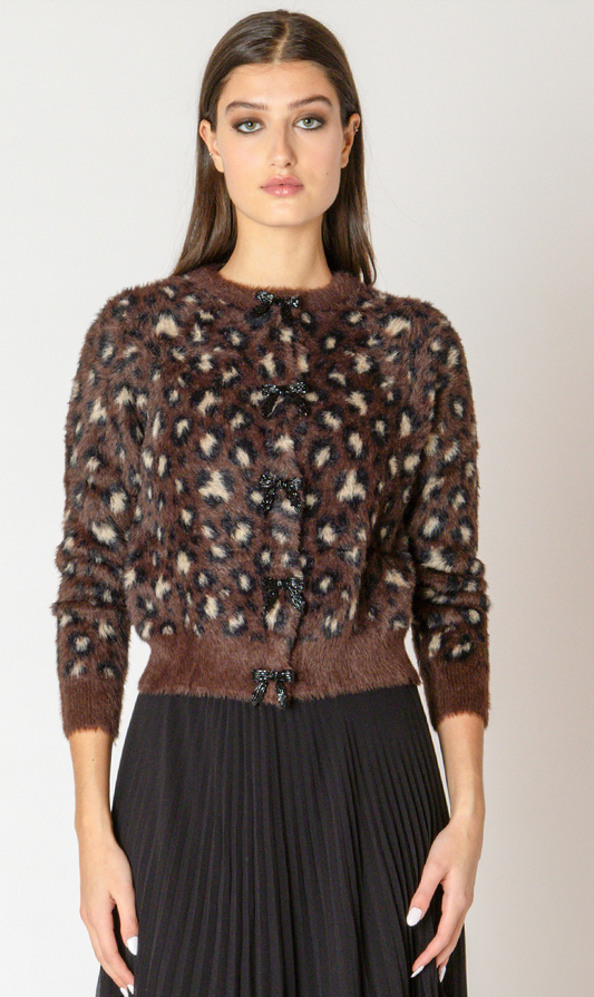Dex Soft Touch Patterned Cardigan