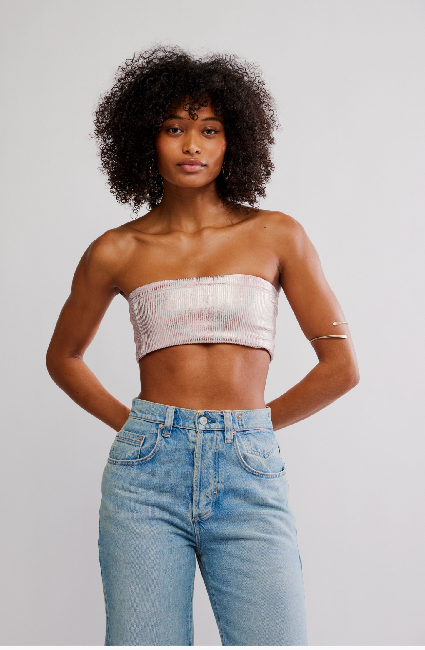 Free People Amelia Foil Bandeau