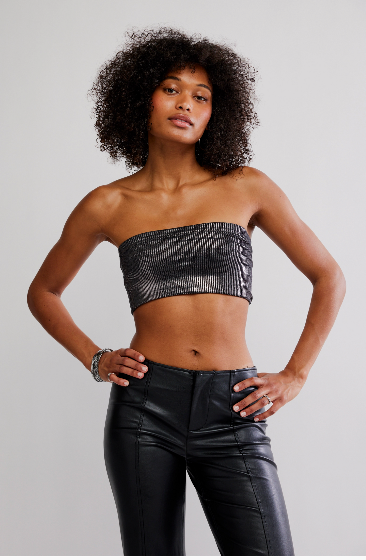 Free People Amelia Foil Bandeau