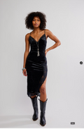 Free People Raise a Toast Midi Slip Dress