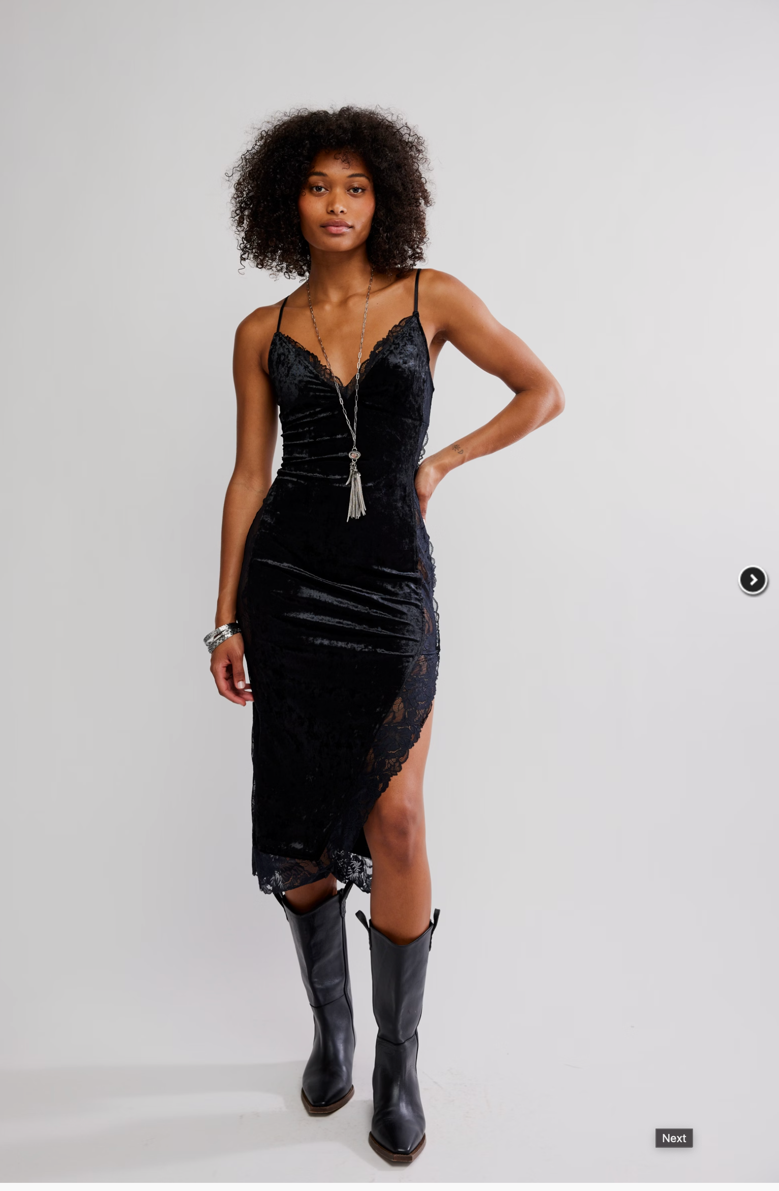 Free People Raise a Toast Midi Slip Dress
