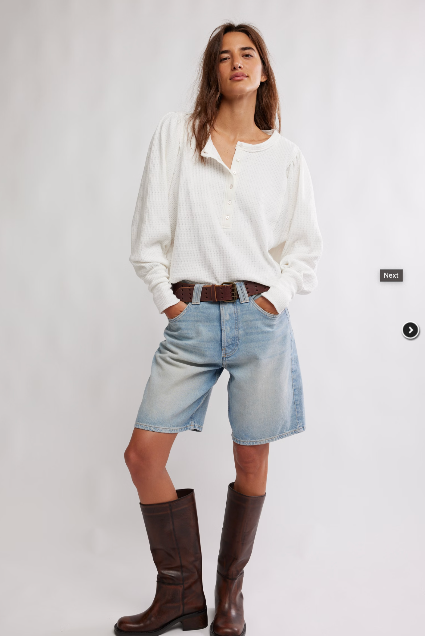 Free People Quinn Knit Top