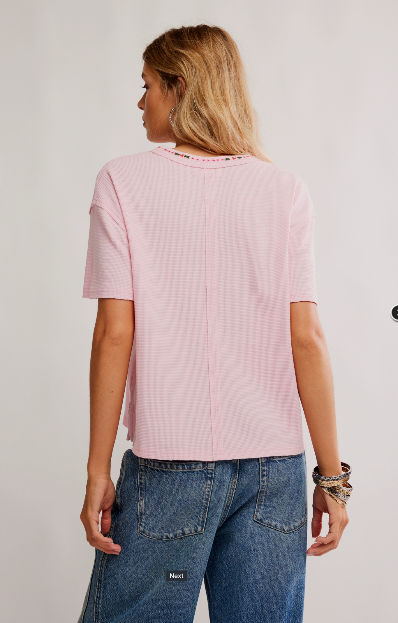 Free People Merry Meowy Tee