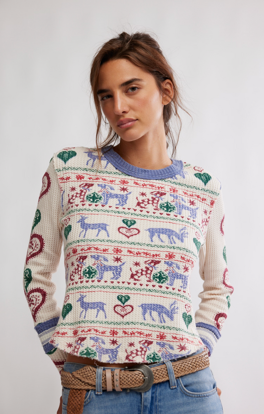 Free People Blissful Layering Tee