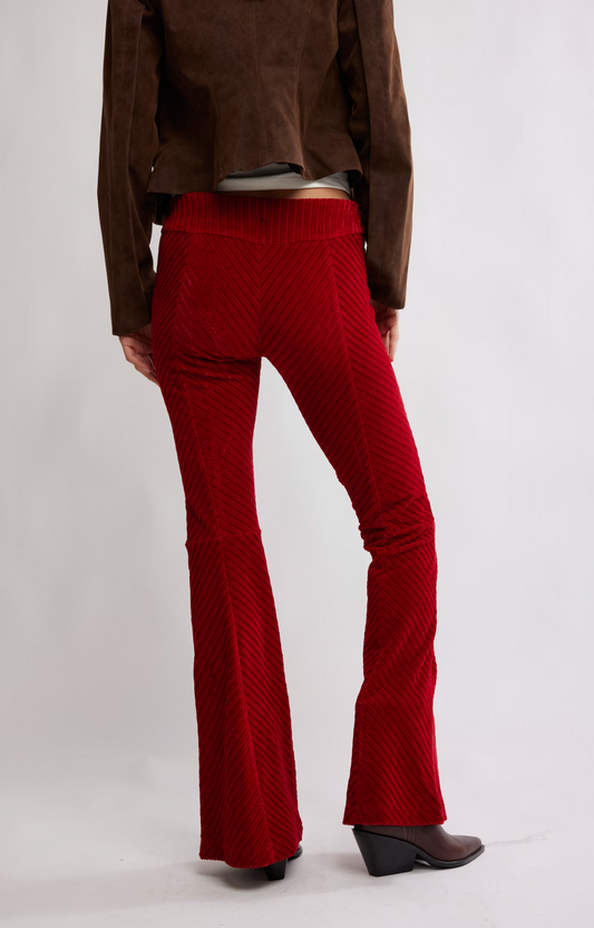 Free People Penny Pull On Velvet Pant