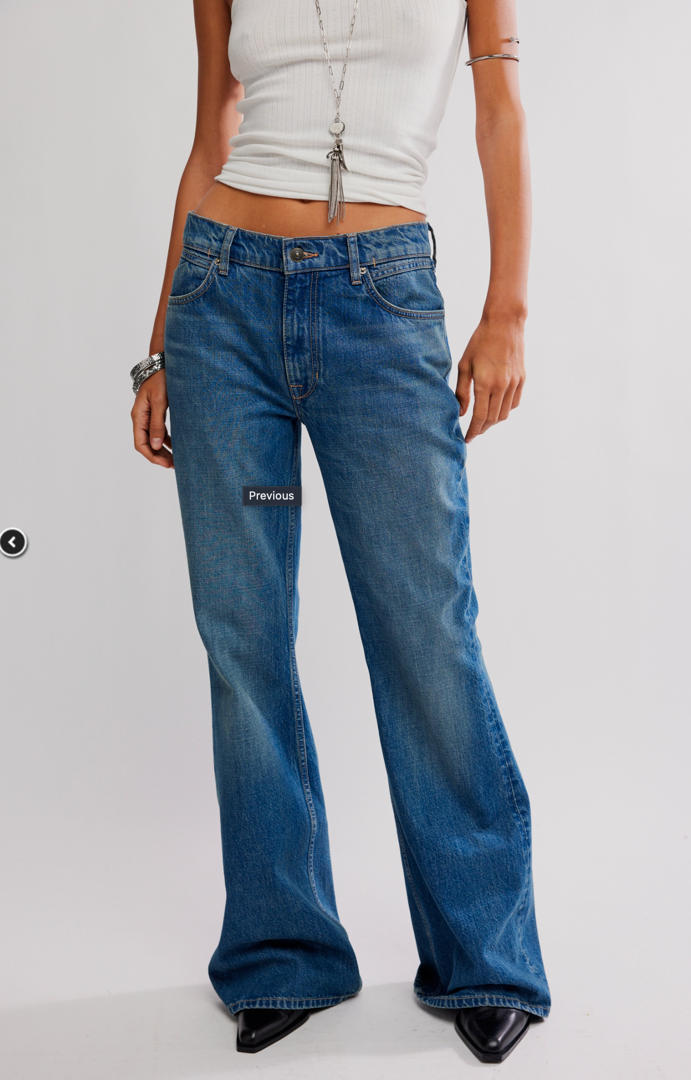 Free People West Coast Relaxed Jeans