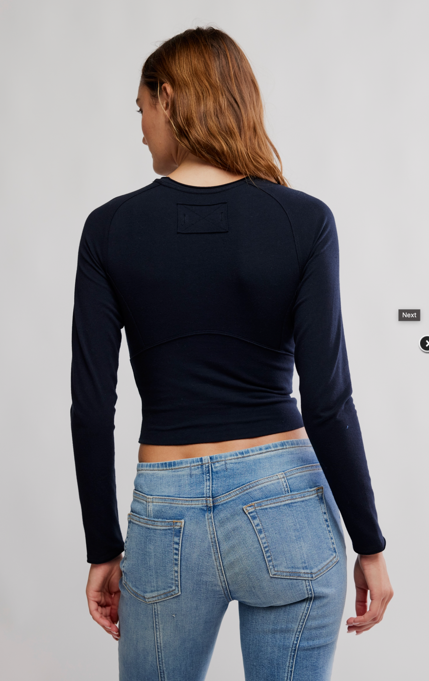 Free People Long Sleeve Protagoinst Tee