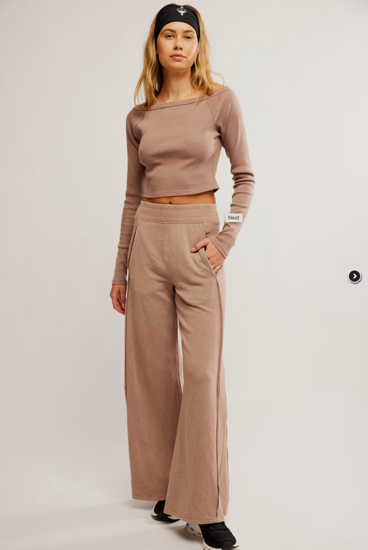 Free People Go To Long Sleeve Set