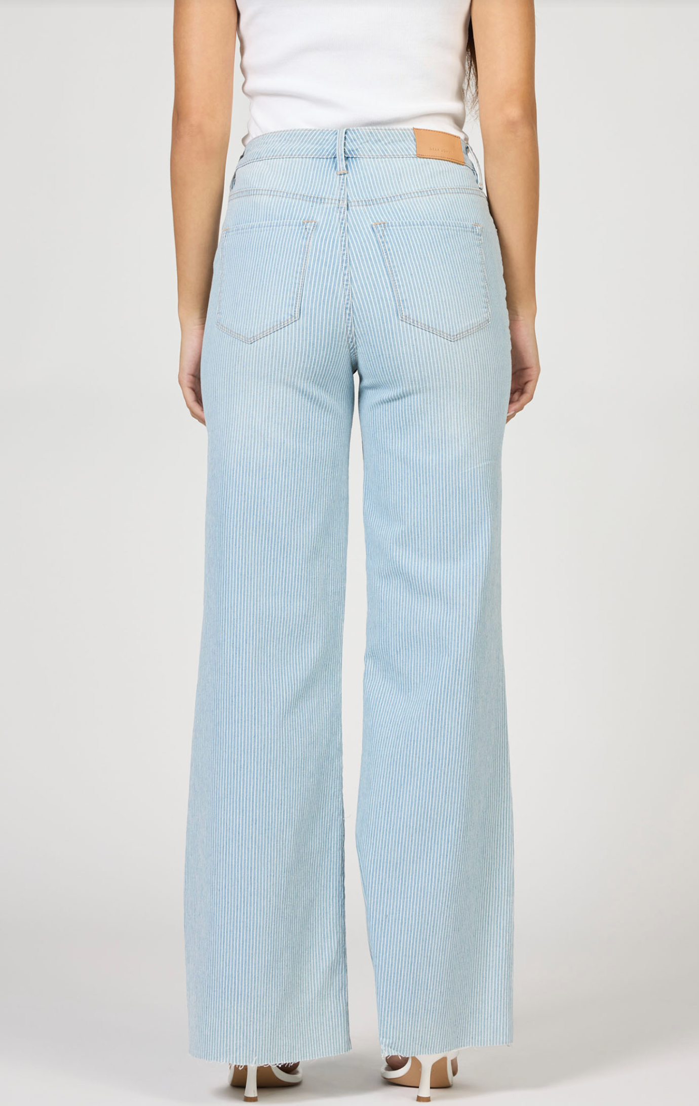 Dear John Striped Fiona Wide Leg Jean