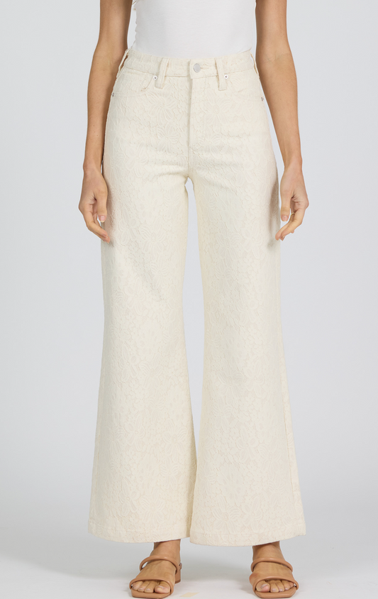 Dear John Fiona Lace Wide Leg Jeans