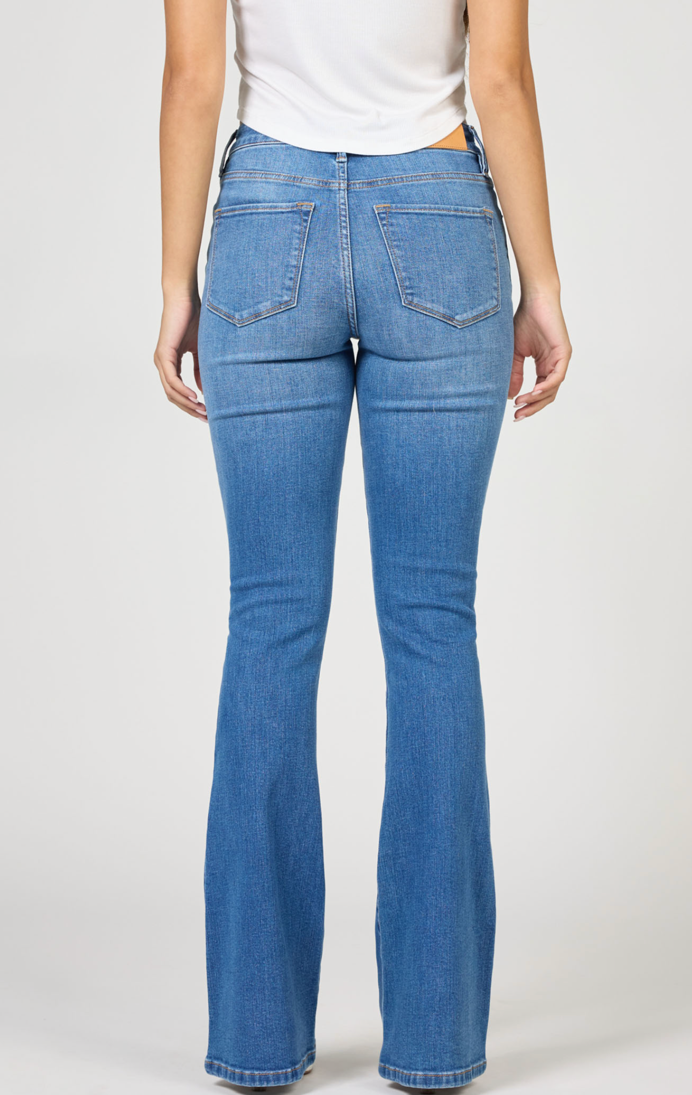 Dear John Rosa Flare Jean