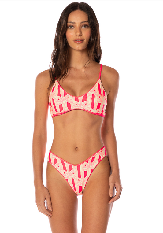 Maaji Flame Coral Liberties Top