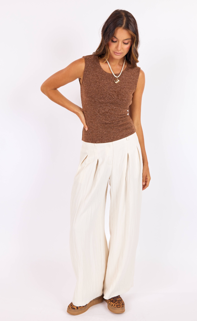 Sage the Label Hustle Pleated Pants