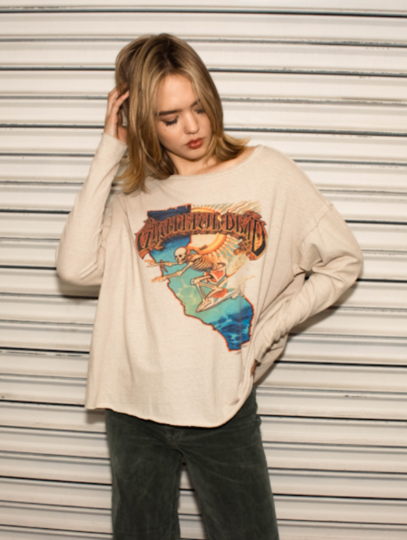People of Leisure Grateful Dead California Top