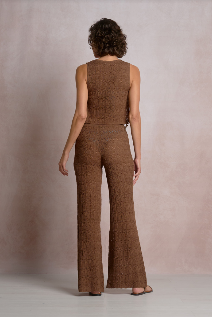Elan Knit Top with Tie Detailing